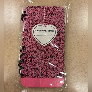 🔴Pink and Black Composition Phone Case for iPhone 16 Pro Max